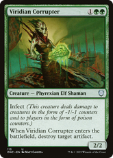 Corruptor Viridiano / Viridian Corrupter - Magic: The Gathering - MoxLand
